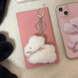 Bunny Popo Doll Keyring (ivory)