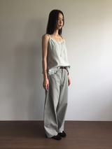 [SET]ミュート カーブドパンツ ＋ ベルト