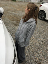 Uni Over Two-Way Zip-Up Hoodie (7c)