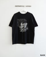 ペンシルプリントショートスリーブTシャツ
