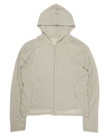 SOFT KNIT HOOD ZIP-UP