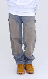 Vintage Carpenter Wide Denim Pants (JBTPNT-0033)
