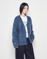 25FW WOMAN パレットレタリングクロップスウェット ホワイト
