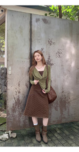 Olive Tree インナーツーピースロングスリーブTシャツ