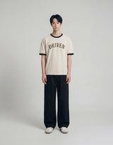 26SS★ ドリブンカレッジリンガーTシャツ