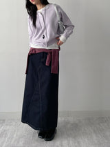 Viscose Raglan Round Neck Cardigan