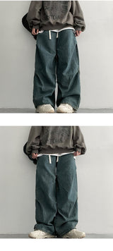 Melvtuck String Wide Denim Pants (3 colors)