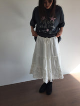 Yacht Frill Tiered Skirt (1color)