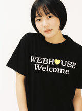 Webhouse ラブTシャツ - ブラック