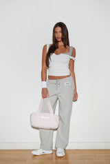 Basic rough tank top - gray