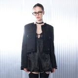 Glitz Tweed Jacket [Black]