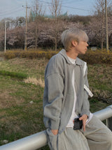 Wide Sweat Bermuda Pants 3C