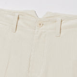 WOMAN CLASSIC CORDUROY PANTS IVORY