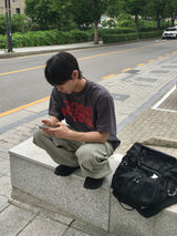 カルマロゴオーバーサイズ半袖Tシャツ 3C