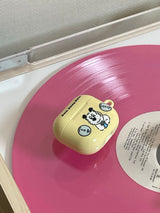 music butter yellow airpods hard case