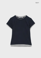 [MADE] Turon Layered Short-Sleeve Tee