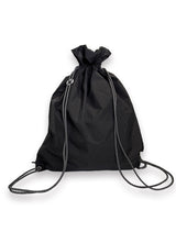 Reverse Logo Gym Sack / Black