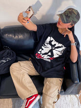 VENTIQUE ロックカレッジTシャツ2color