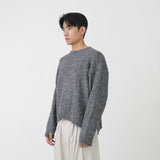 ウールボカシウォーマークロップニット 2color