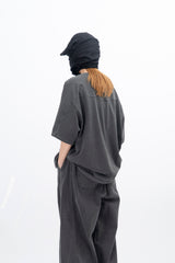 Dette Incision ピグメント半袖Tシャツ