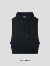 Hooded Sweat Vest 3C