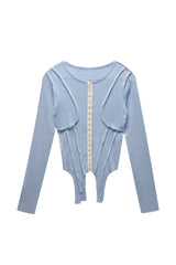 MELLOW LONG SLEEVE / SKY BLUE
