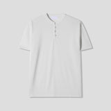 Deli ヘンリーネック半袖Tシャツ