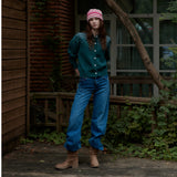 Nordic knit Cardigan_Green