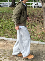 バルーンダブルニースウェットパンツ