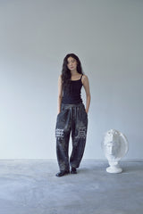 FOG JACQUARD MU-WI SWEAT PANTS (Charcoal)