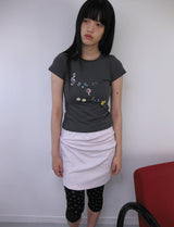 パッチパレードTシャツ (CHARCOAL)