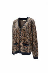 Liso Leopard Cardigan