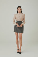 NO.5 TOP - NUDE BEIGE