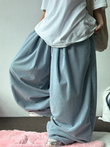 5000 ソルド 🥳❤‍🔥(BABY PALE CORDUROY👼) ツープレートバルーンコットンパンツ🤍🤎🩵🖤💛 - 6 カラーズ