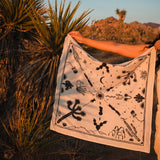 [Scarf] Joshua Tree - White