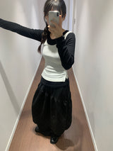 Slit button-up sleeveless(3color)