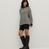 Loose Fit Interlock T/Shirts Black