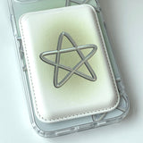 Green - スプリングスター Magsafe フォーンケース カードポケット セット