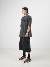 Round cargo burmuda pants 2color