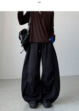 Temperature Stripe Balloon Denim
