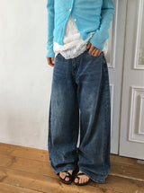 Tabby Summer Wide Denim Pants