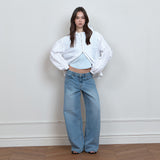 C ROUNDED PANEL CHECK JUMPER_WHITE
