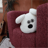 PAPA.GO.PAPA Cream Piz Cushion