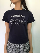 ブロッサム クルーネック Tシャツ (4color)