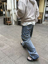 No.1664 cut off washing denim PT