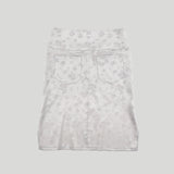 ARCHED HEM MIDI SKIRT
