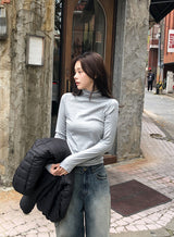 RSベーシックハイネックTシャツ(6color)