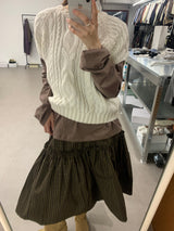 Hush Twist Half Knit (4color)