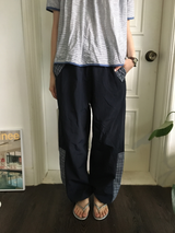 Pisso check string pants (2color)