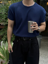 バインダーワッフルクロップマッスルTシャツ